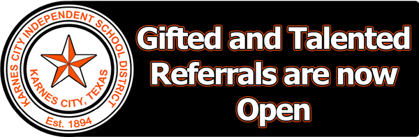  The Gifted & Talented Referral Window is now open.